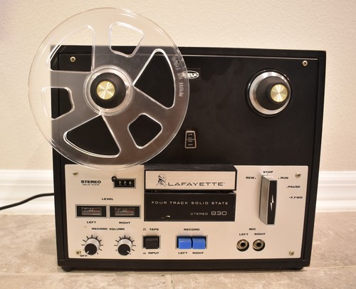 Vintage lafayette 830 reel - lafayette,