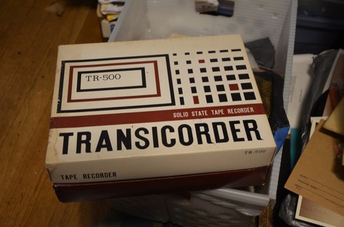 Vintage transicorder 500 - transicorder, tr-500