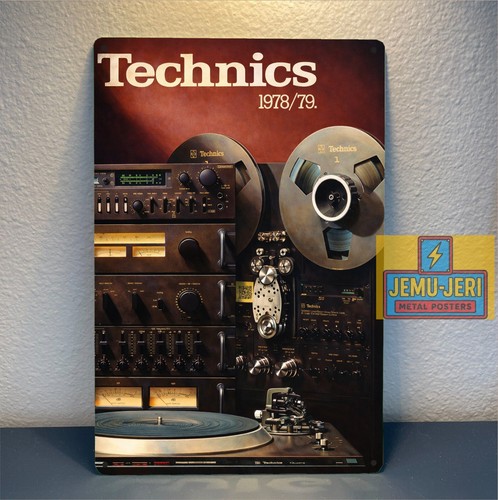 Technics 197879 insegna poster - technics,