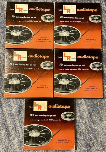 Audiotape vintage anni 60 - 5,